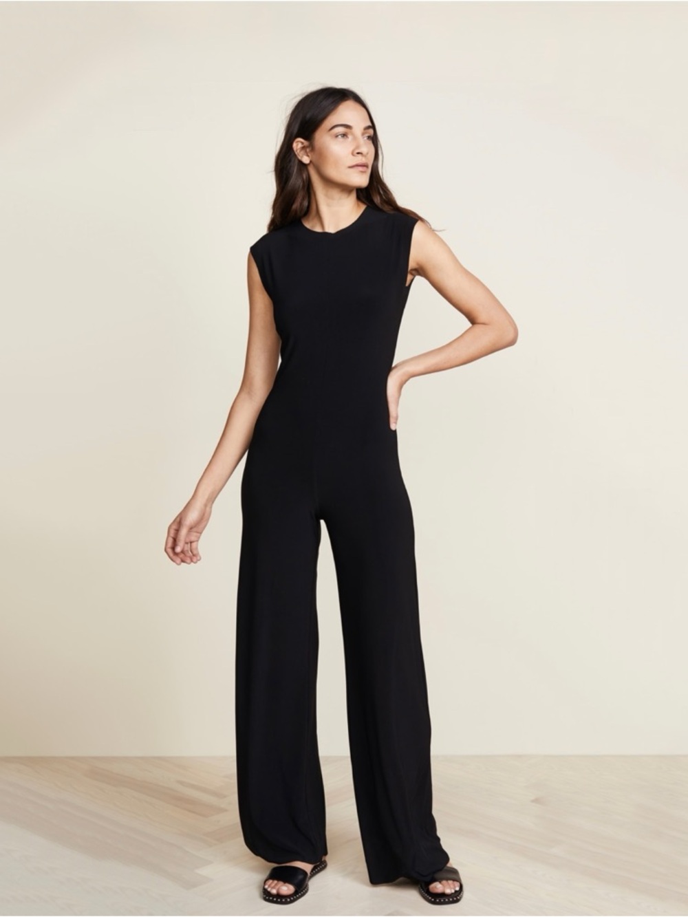 Norma Kamali Sleeveless Jumpsuit